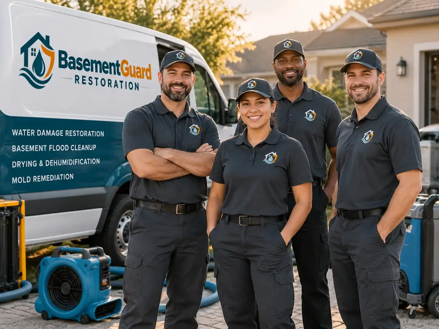 Basement Water Damage Restoration company in March Air Reserve Base, CA